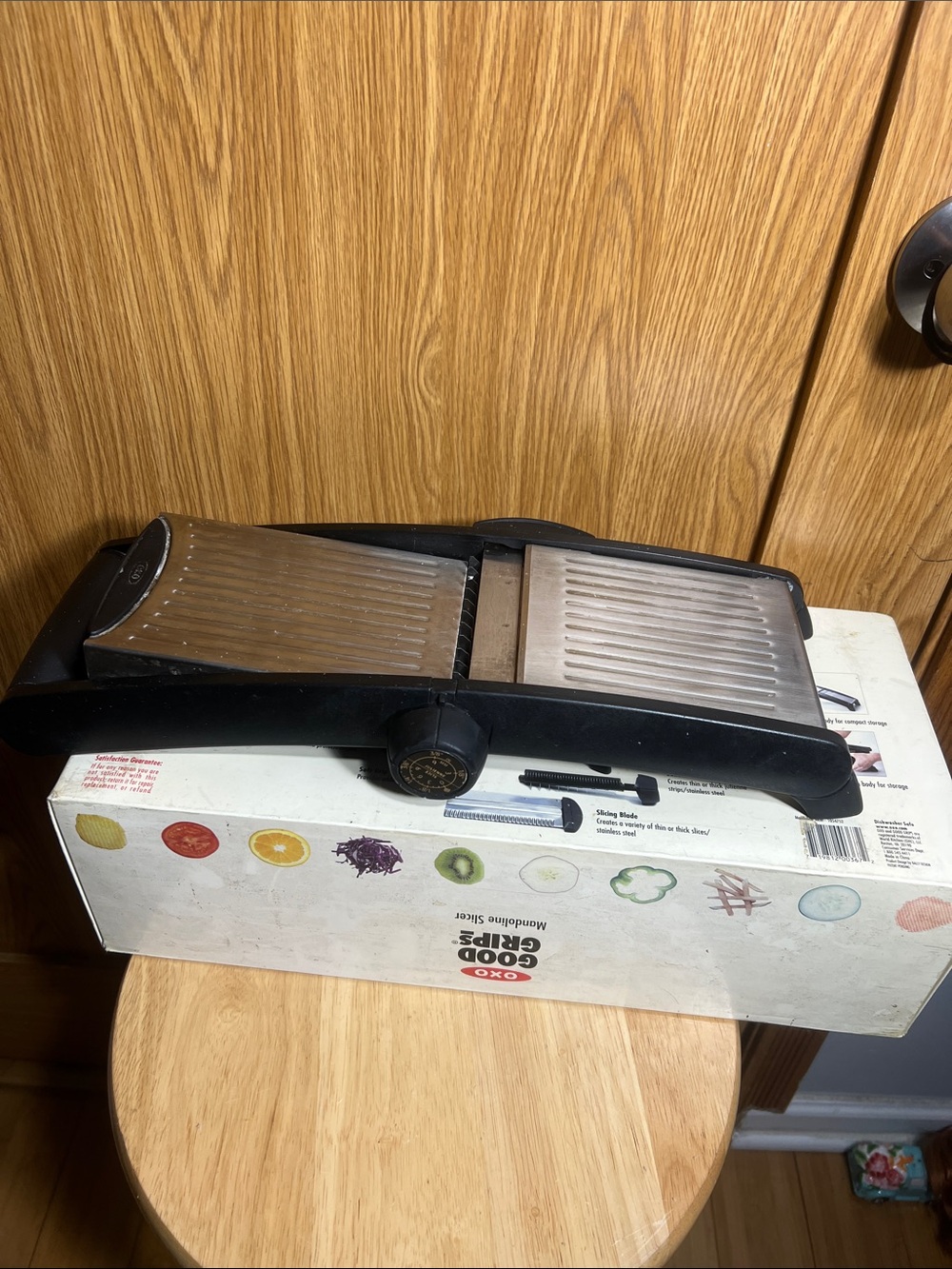 Oxo Black and Silver Mandoline Slicer